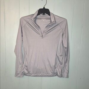 Vineyard Vines Light Gray Long Sleeve Tee